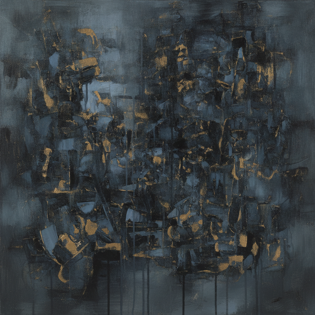 Abstract image showing broken chains or an incomplete puzzle representing unfinished freedom.