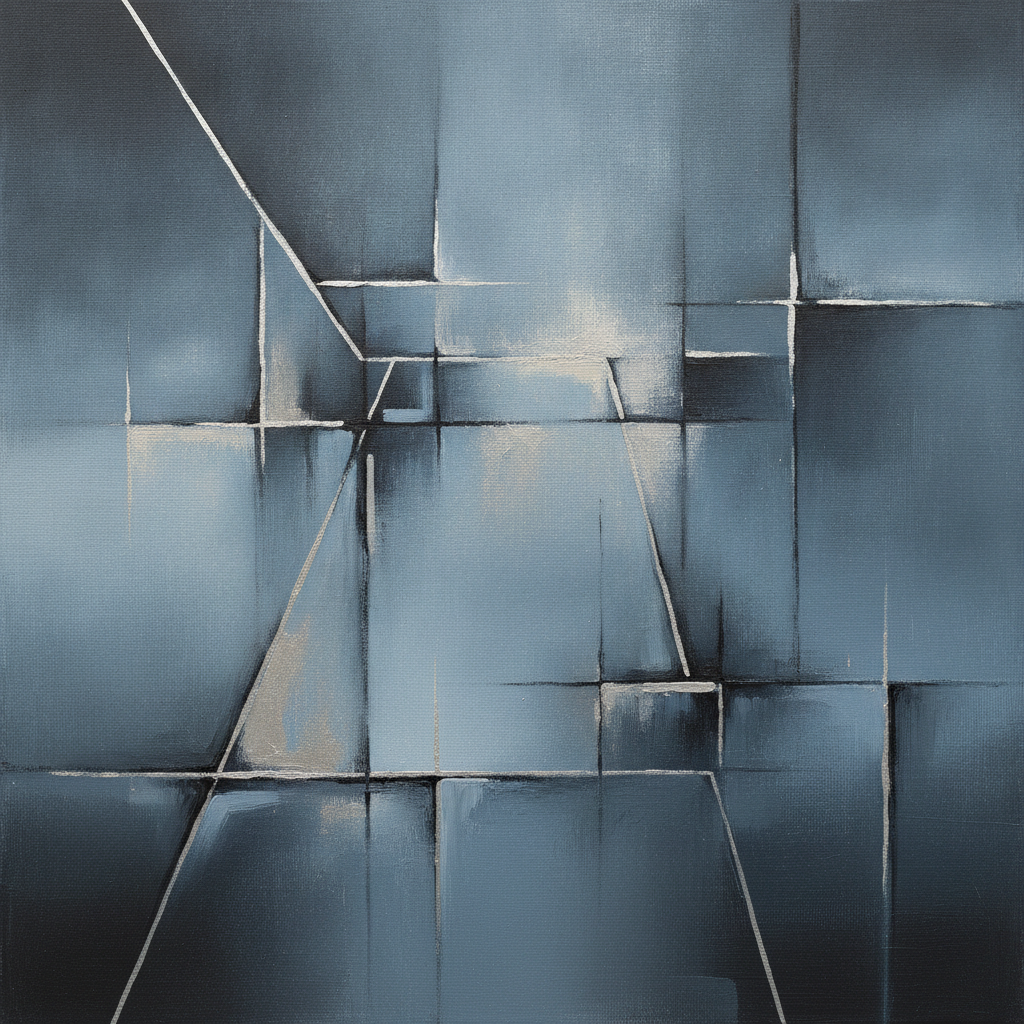 Abstract image depicting blurred lines and clear divisions, symbolizing boundaries between mind states and behaviors.