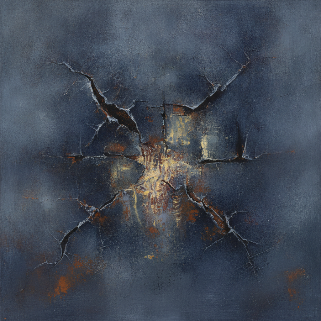 Abstract image of interconnected roots and human figures, symbolizing societal influence on personal trauma and healing.